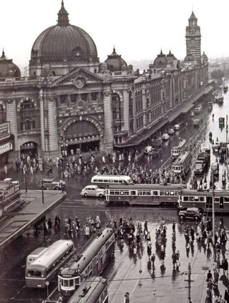 Melbourne v 50. letech