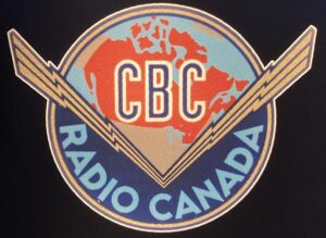 logo rádia CBC, v jehož službách Vítek strávil mnoho let