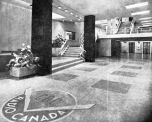 ústředí CBC v Montrealu