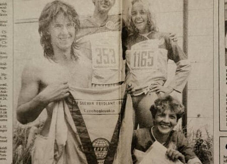 Rodina Urválkova v novinách po známém běžeckém závodu Rodina Urválkova v novinách po známém běžeckém závodu