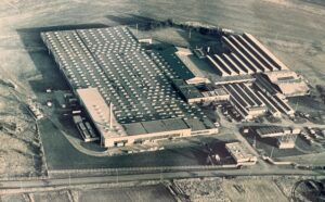 textilní závod v Newtownards