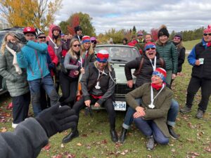 Jako účastnice běhu Čechů v Kanadě na podzim 2025